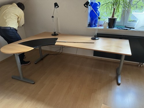 Ikea eckschreibtisch galant - ikea,