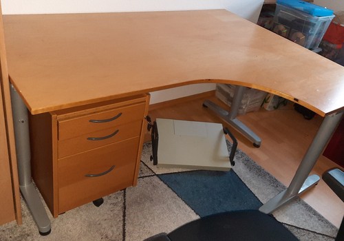 Ikea schreibtisch galant mit - schreibtisch,