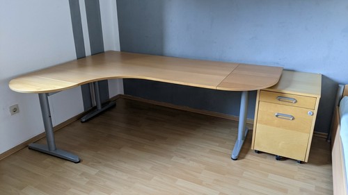 Ikea galant schreibtisch - ikea,