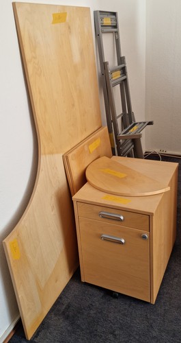 Schreibtisch hochwertig - ,